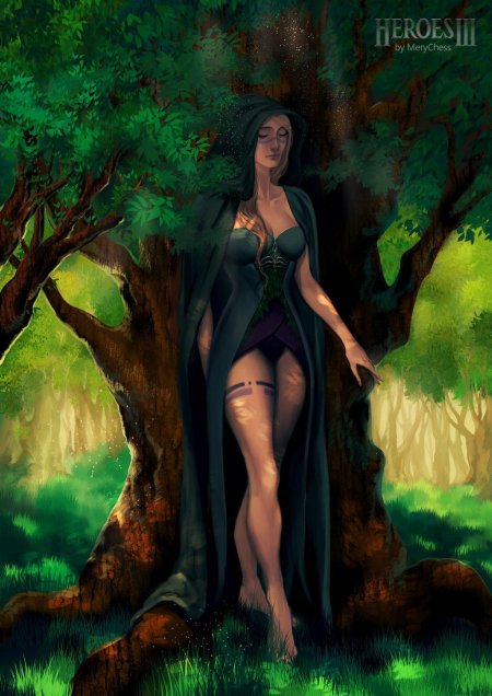 Девушки фэнтези ведьмы