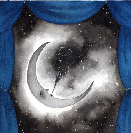 Полумесяц луна