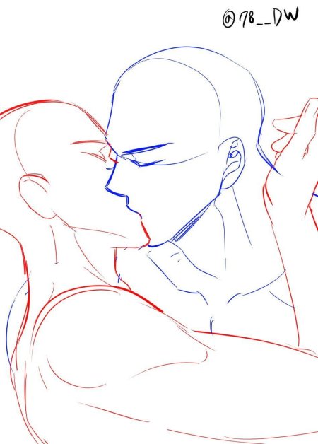 Позы для рисования пары