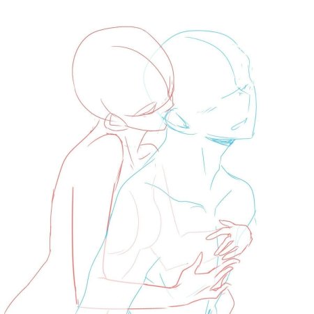 Поза рисование