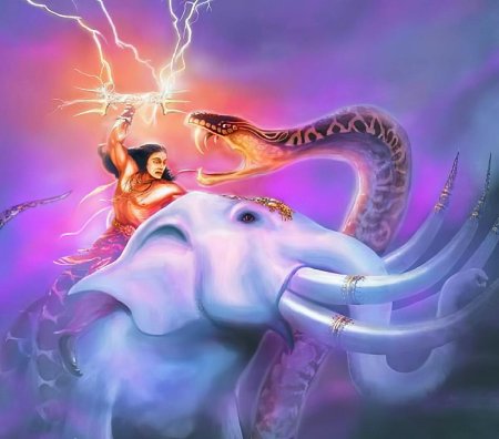 Бог индра демон вритра