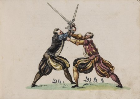 Фехтовальщик 16 века