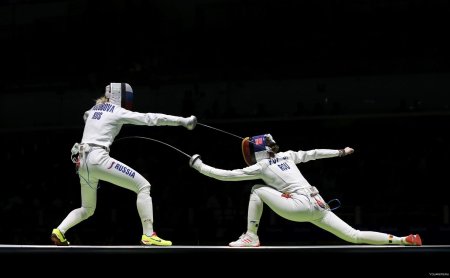 Олимпийские игры фехтование рапира