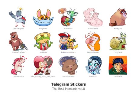 Стикер для телеграмма