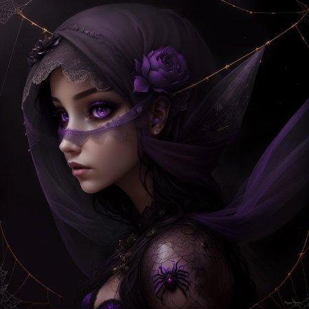 Фиолетовый эллф