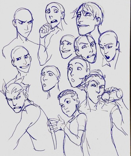 Эмоции скетч