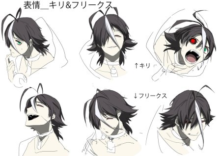 Эмоции аниме