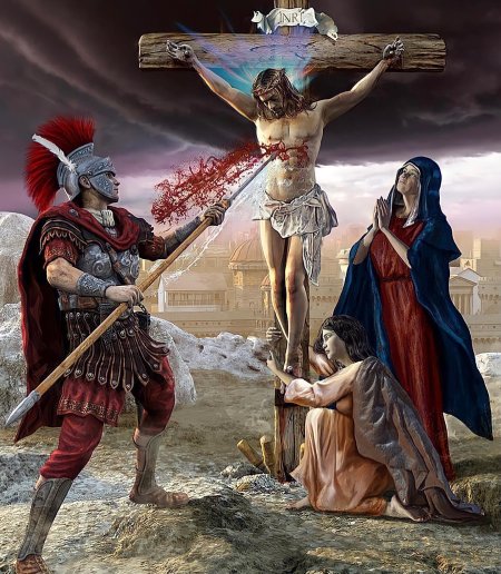 Распятие иисуса христа и лонгин сотник