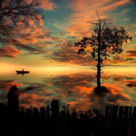 Пейзаж одиночество