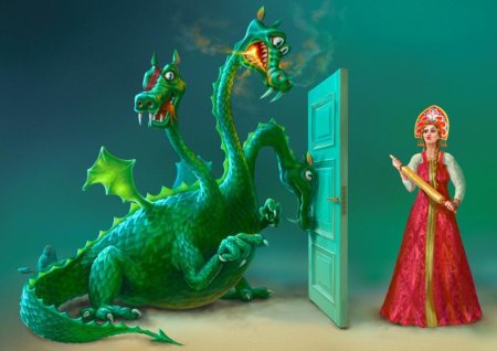 Змей горыныч и василиса прекрасная