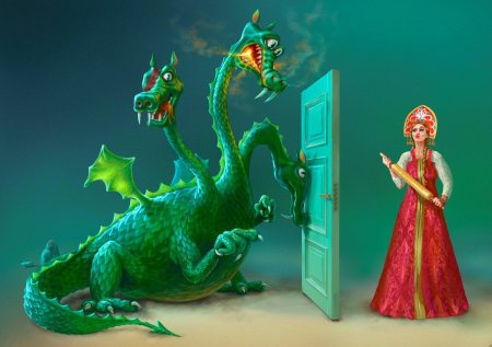 Змей горыныч и василиса прекрасная