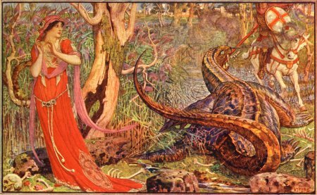 Георгий победоносец легенда