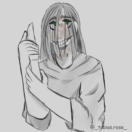 Раскраски крипипаста джефф