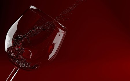 Бокал красного вина