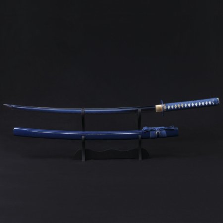 Катана сакабато голубая