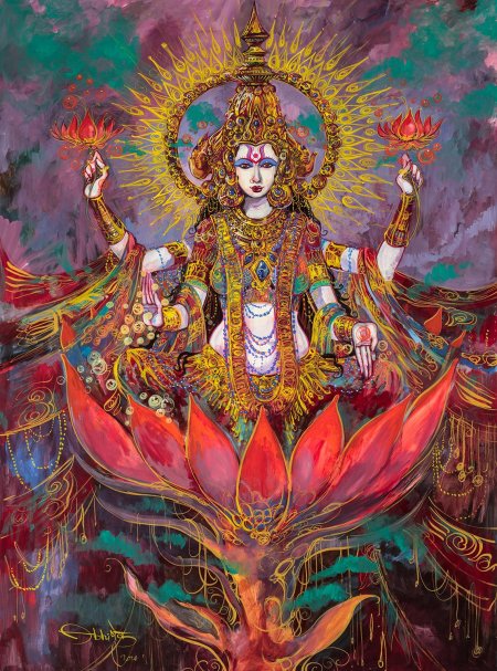 Лакшми индуистская мифология