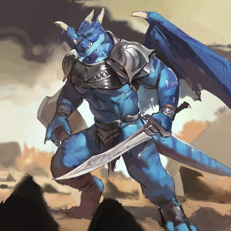 Дракон фурри арт