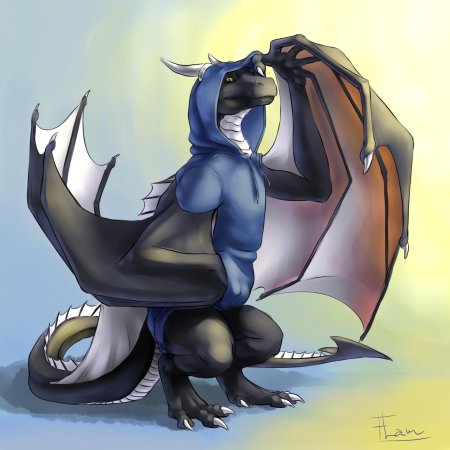 Фурри дракон