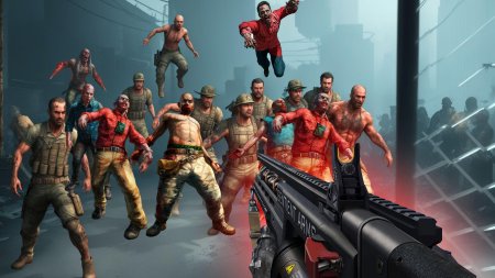 Zombie shooter dead war
