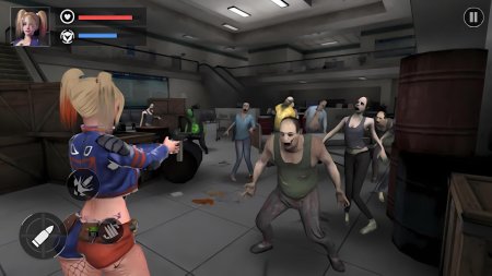Девушка из игры zombie hunter