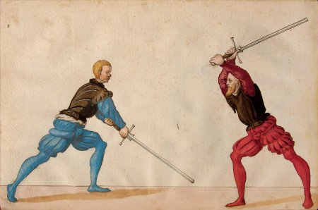 Меч и баклер фехтование