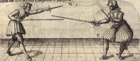 Дуэльная шпага 17 века