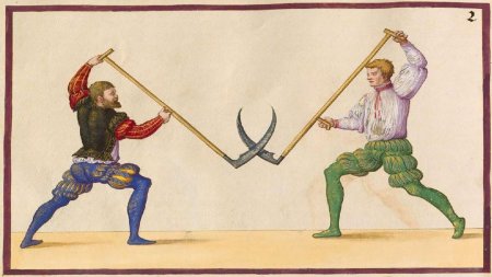 Боевая коса средневековье