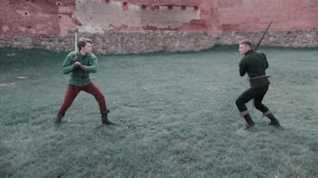 Sword fight motion triggered