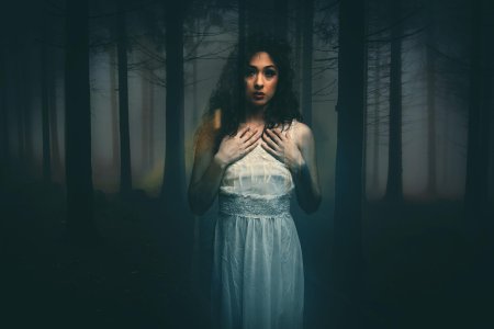 Девушка страх