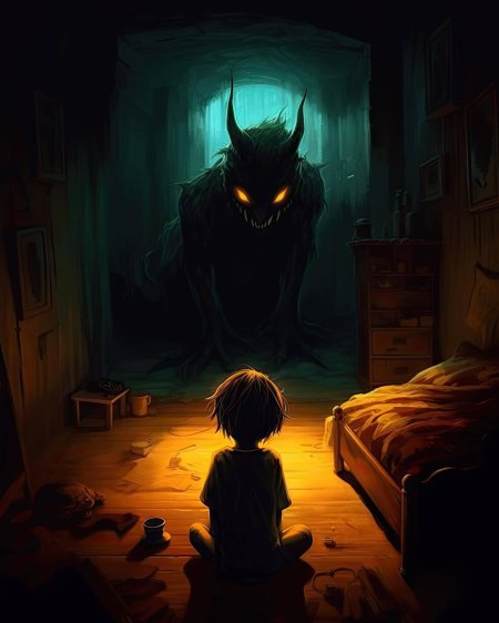 Боязнь темноты арт