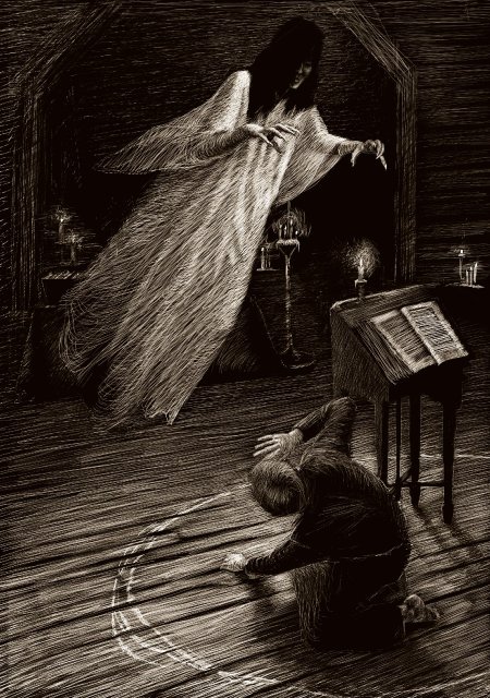 Иллюстрации к повести гоголя вий