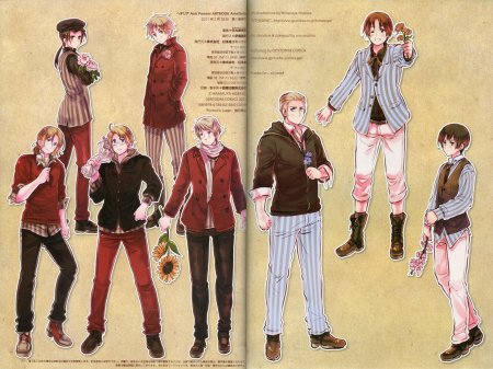 Америка хеталия в полный рост