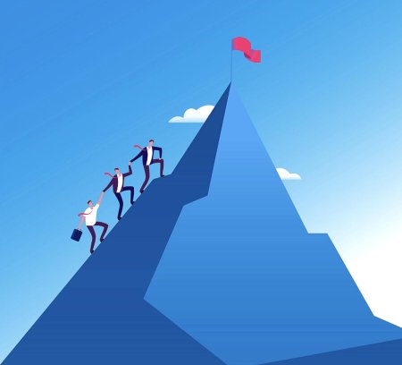 На вершине горы