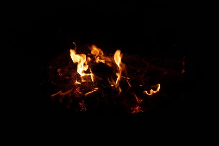 Огонь в темноте