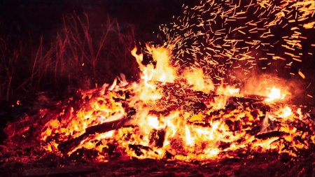 Искры костра