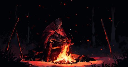 Костер дарк соулс