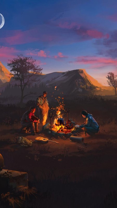 Посиделки у костра