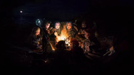 Группа приключенцев днд арт