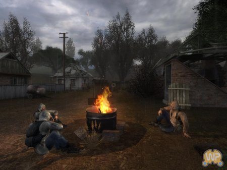 Сталкер деревня новичков костер