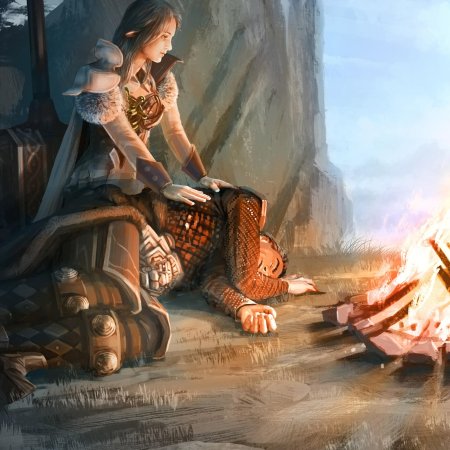 Воительница фэнтези