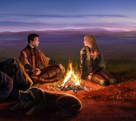 Костер фэнтези