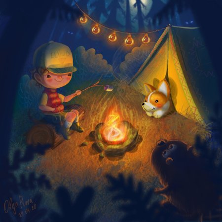 Милые иллюстрации