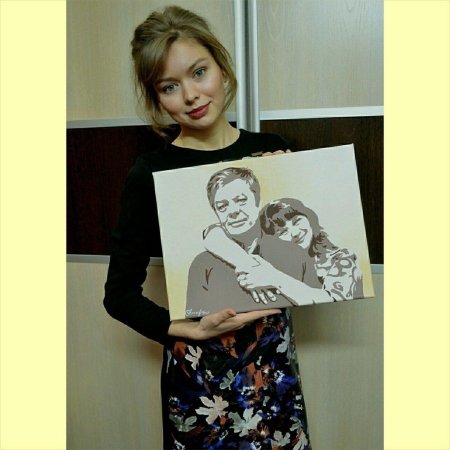 Поп арт портрет