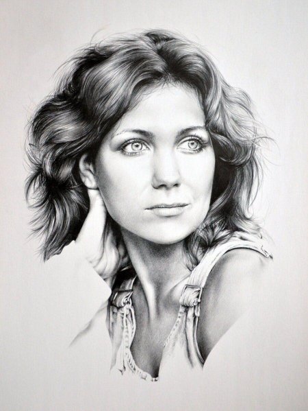 Екатерина климова портрет карандашом