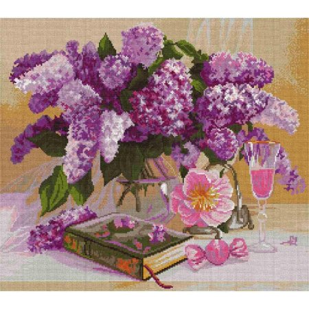 Nitex набор для вышивания натюрморт с сиренью 50