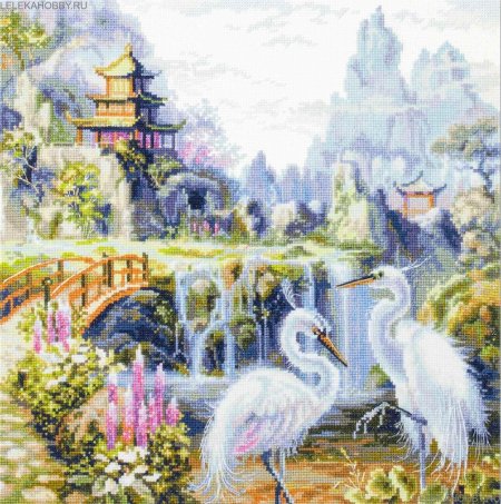 Чудесная игла безмятежное утро