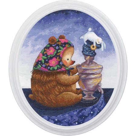 Наборы вышивки крестом самовар