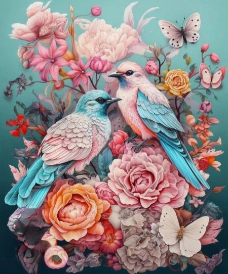 Цветочные картины