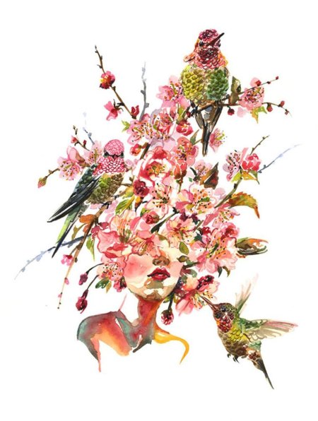 Акварельная иллюстрация