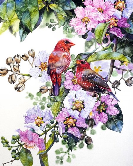 Акварельная иллюстрация